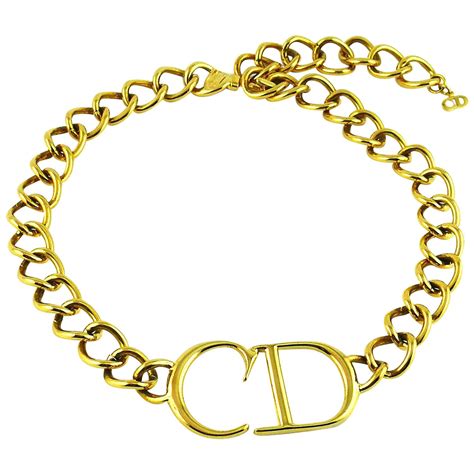 dior dainty necklace|christian dior jewelry.